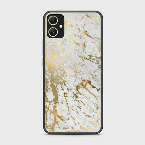 Samsung Galaxy A05 Cover- White Marble Series - HQ Premium Shine Durable Shatterproof Case