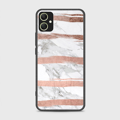 Samsung Galaxy A05 Cover- White Marble Series - HQ Premium Shine Durable Shatterproof Case