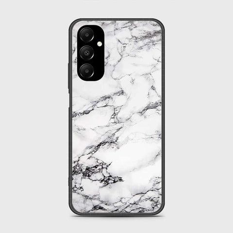 Samsung Galaxy A05s Cover- White Marble Series - HQ Premium Shine Durable Shatterproof Case