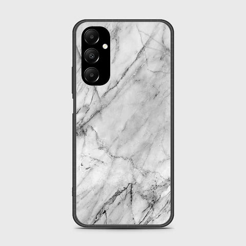 Samsung Galaxy A05s Cover- White Marble Series - HQ Premium Shine Durable Shatterproof Case