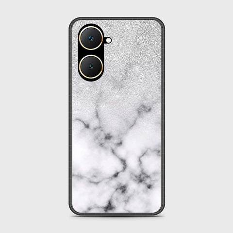 Vivo Y18 Cover- White Marble Series - HQ Premium Shine Durable Shatterproof Case