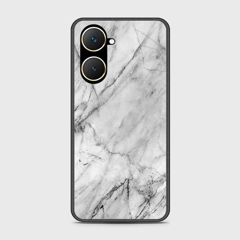 Vivo Y03 Cover- White Marble Series - HQ Premium Shine Durable Shatterproof Case