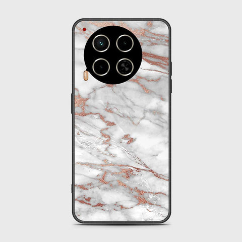 Tecno Camon 30 Cover- White Marble Series 2 - HQ Premium Shine Durable Shatterproof Case