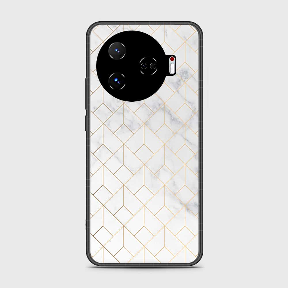 Tecno Camon 30 Pro 5G Cover- White Marble Series 2 - HQ Premium Shine Durable Shatterproof Case