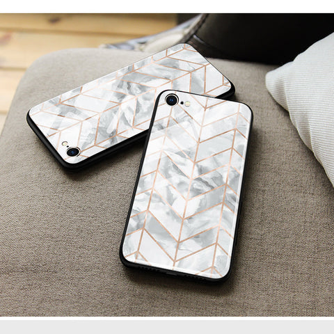 Tecno Pop 8 Cover - White Marble Series 2 - HQ Premium Shine Durable Shatterproof Case