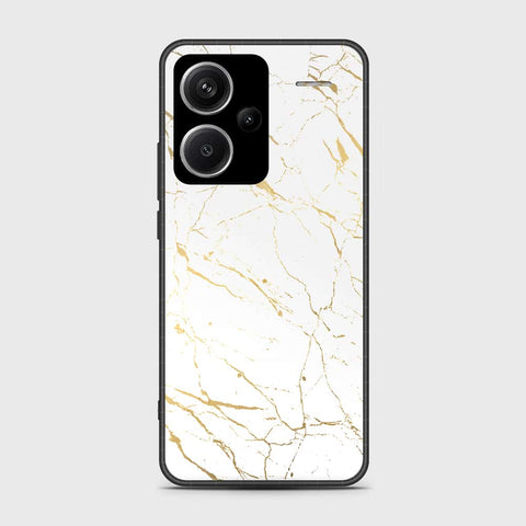 Xiaomi Redmi Note 13 Pro Plus 5G XFF Edition Cover- White Marble Series 2 - HQ Ultra Shine Premium Infinity Glass Soft Silicon Borders Case