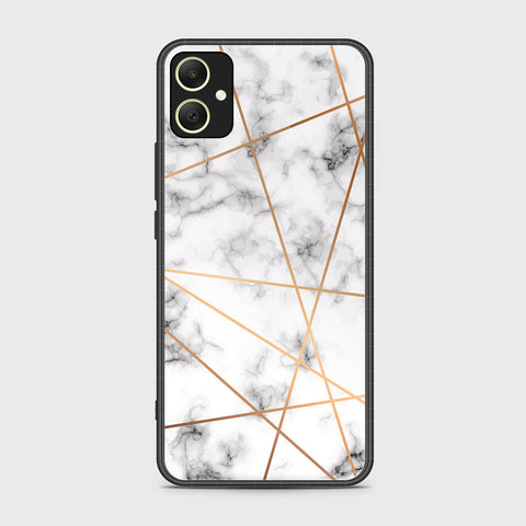 Samsung Galaxy A05 Cover- White Marble Series 2 - HQ Premium Shine Durable Shatterproof Case