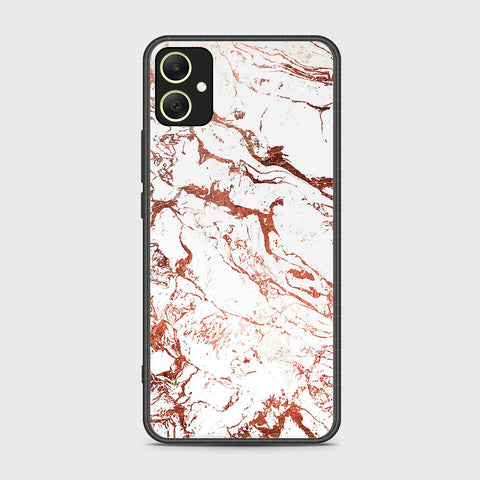 Samsung Galaxy A05 Cover- White Marble Series 2 - HQ Premium Shine Durable Shatterproof Case