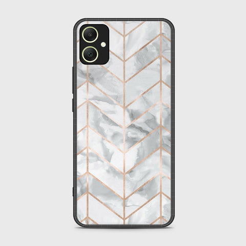 Samsung Galaxy A05 Cover- White Marble Series 2 - HQ Premium Shine Durable Shatterproof Case