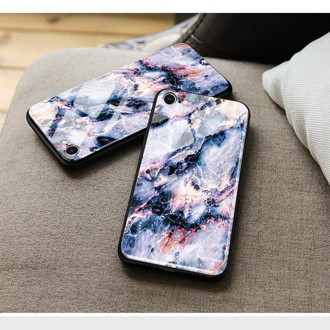 Oppo A92 Cover - Colorful Marble Series - D37 - HQ Ultra Shine Premium Infinity Glass Soft Silicon Borders Case ( Fast Delivery )