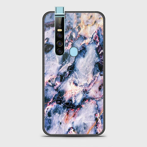 Tecno Camon 15 Pro Cover- Colorful Marble Series - D9 - HQ Ultra Shine Premium Infinity Glass Soft Silicon Borders Case ( Fast Delivery )