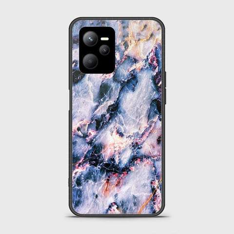 Realme Narzo 50A Prime Cover - Design 54- Colorful Marble Series - HQ Ultra Shine Premium Infinity Glass Soft Silicon Borders Case ( Fast Delivery )