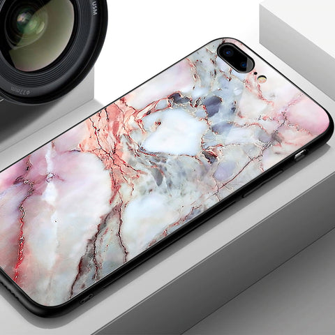 Tecno Pop 8 Cover - Colorful Marble Series - HQ Premium Shine Durable Shatterproof Case