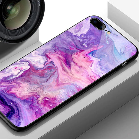 Oppo A96 4G Cover- Colorful Marble Series - HQ Ultra Shine Premium Infinity Glass Soft Silicon Borders Case