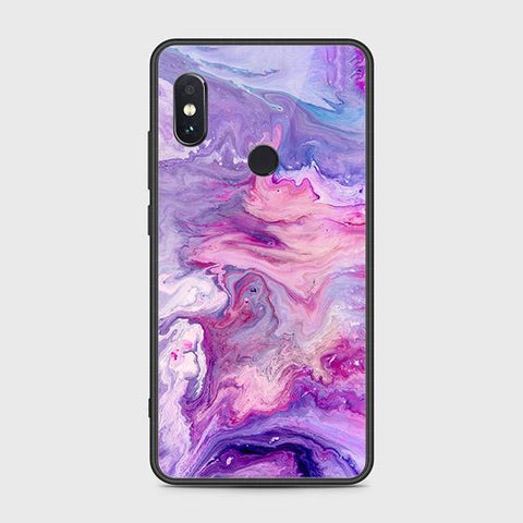 Xiaomi Redmi Note 5 AI Dual Camera Cover - Colorful Marble Series - HQ Ultra Shine Premium Infinity Glass Soft Silicon Borders Case