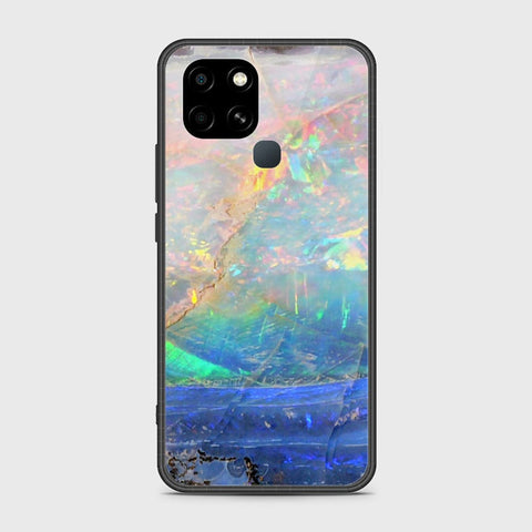 Infinix Smart 6 HD Cover- Colorful Marble Series - HQ Ultra Shine Premium Infinity Glass Soft Silicon Borders Case