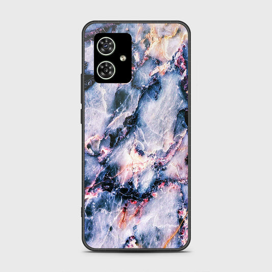 Motorola Moto G54 Cover- Colorful Marble Series - HQ Ultra Shine Premium Infinity Glass Soft Silicon Borders Case