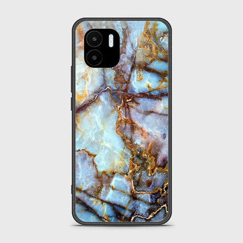 Xiaomi Poco C50 Cover - Colorful Marble Series - HQ Ultra Shine Premium Infinity Glass Soft Silicon Borders Case