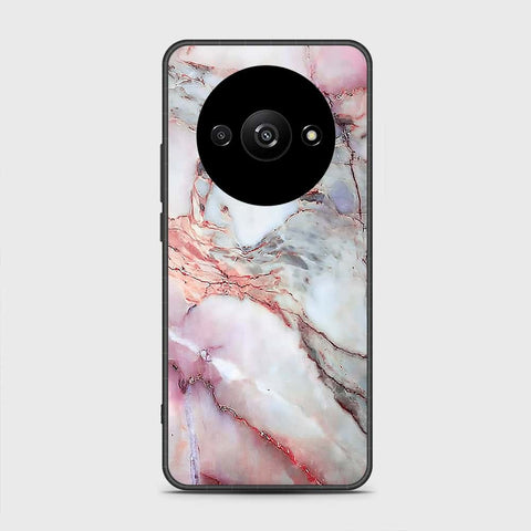 Xiaomi Redmi A3x Cover- Colorful Marble Series - HQ Ultra Shine Premium Infinity Glass Soft Silicon Borders Case