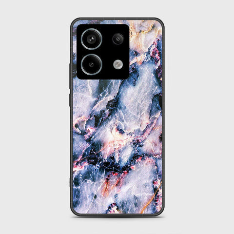 Xiaomi Poco M6 Pro 4G Cover- Colorful Marble Series - HQ Ultra Shine Premium Infinity Glass Soft Silicon Borders Case