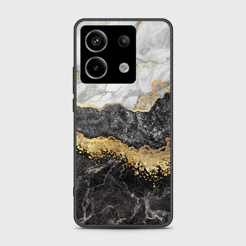 Xiaomi Poco M6 Pro 4G Cover- Colorful Marble Series - HQ Ultra Shine Premium Infinity Glass Soft Silicon Borders Case