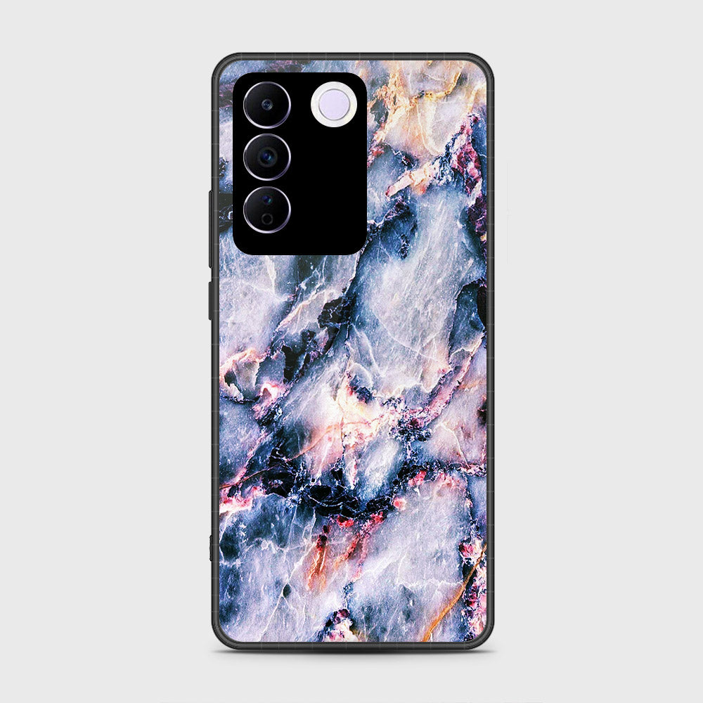 Vivo V27e Cover- Colorful Marble Series - HQ Premium Shine Durable Shatterproof Case