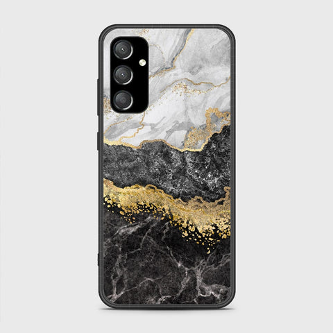 Samsung Galaxy A35 Cover- Colorful Marble Series - HQ Ultra Shine Premium Infinity Glass Soft Silicon Borders Case