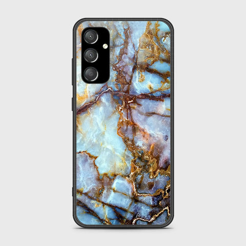 Samsung Galaxy A35 Cover- Colorful Marble Series - HQ Ultra Shine Premium Infinity Glass Soft Silicon Borders Case