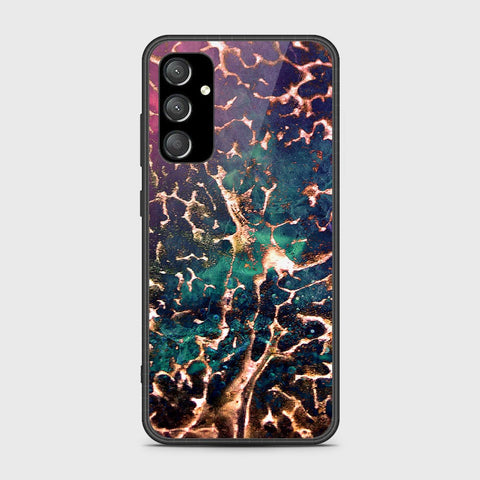 Samsung Galaxy A35 Cover- Colorful Marble Series - HQ Ultra Shine Premium Infinity Glass Soft Silicon Borders Case