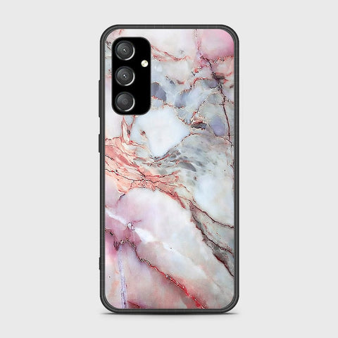 Samsung Galaxy A35 Cover- Colorful Marble Series - HQ Ultra Shine Premium Infinity Glass Soft Silicon Borders Case