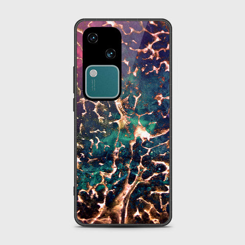 Vivo V30 Cover- Colorful Marble Series - HQ Premium Shine Durable Shatterproof Case