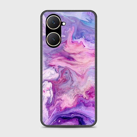 Vivo Y18 Cover- Colorful Marble Series - HQ Premium Shine Durable Shatterproof Case