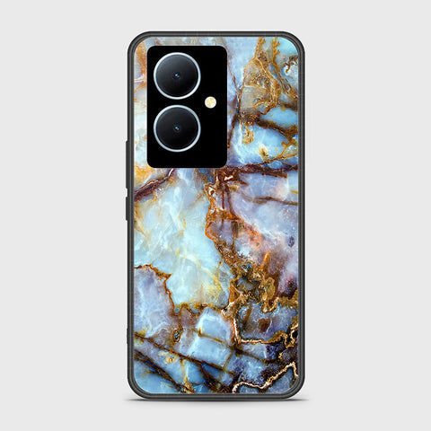 Vivo Y78 Cover - Colorful Marble Series - HQ Ultra Shine Premium Infinity Glass Soft Silicon Borders Case