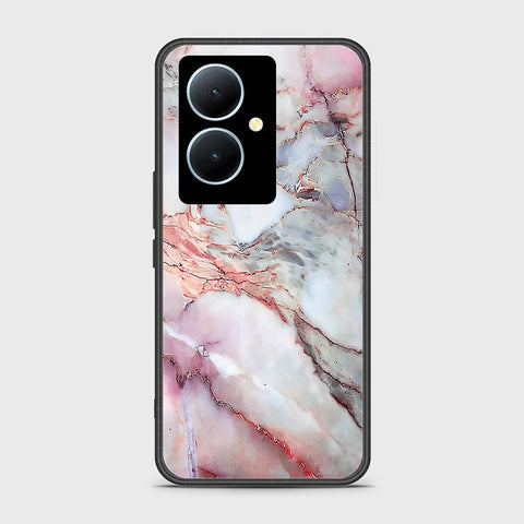 Vivo Y78 Cover - Colorful Marble Series - HQ Ultra Shine Premium Infinity Glass Soft Silicon Borders Case