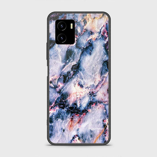 Vivo Y15c Cover - Colorful Marble Series - HQ Ultra Shine Premium Infinity Glass Soft Silicon Borders Case