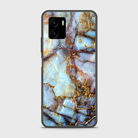 Vivo Y15c Cover - Colorful Marble Series - HQ Ultra Shine Premium Infinity Glass Soft Silicon Borders Case