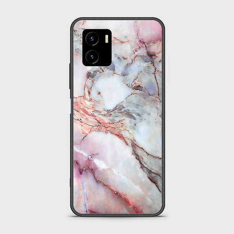 Vivo Y15c Cover - Colorful Marble Series - HQ Ultra Shine Premium Infinity Glass Soft Silicon Borders Case