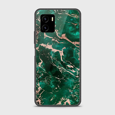 Vivo Y15c Cover - Colorful Marble Series - HQ Ultra Shine Premium Infinity Glass Soft Silicon Borders Case