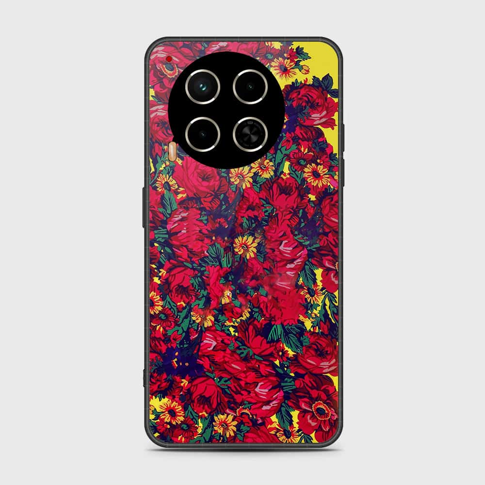 Tecno Camon 30 Cover- Floral Series - HQ Premium Shine Durable Shatterproof Case