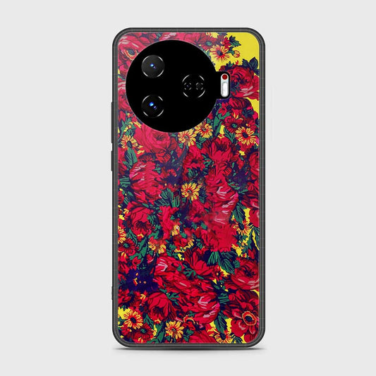 Tecno Camon 30 Pro 5G Cover- Floral Series - HQ Premium Shine Durable Shatterproof Case