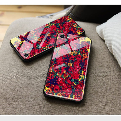 Samsung Galaxy A6 Plus 2018 Cover- Floral Series - HQ Ultra Shine Premium Infinity Glass Soft Silicon Borders Case (Fast Delivery)