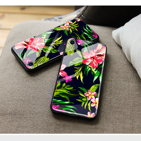 Oppo K11 Cover- Floral Series - HQ Ultra Shine Premium Infinity Glass Soft Silicon Borders Case