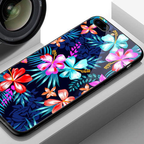 Infinix Smart 6 HD Cover- Floral Series - HQ Ultra Shine Premium Infinity Glass Soft Silicon Borders Case