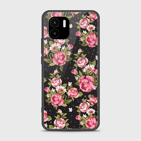 Xiaomi Poco C50 Cover - Floral Series - HQ Ultra Shine Premium Infinity Glass Soft Silicon Borders Case