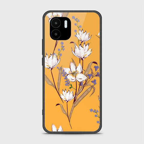 Xiaomi Poco C50 Cover - Floral Series - HQ Ultra Shine Premium Infinity Glass Soft Silicon Borders Case