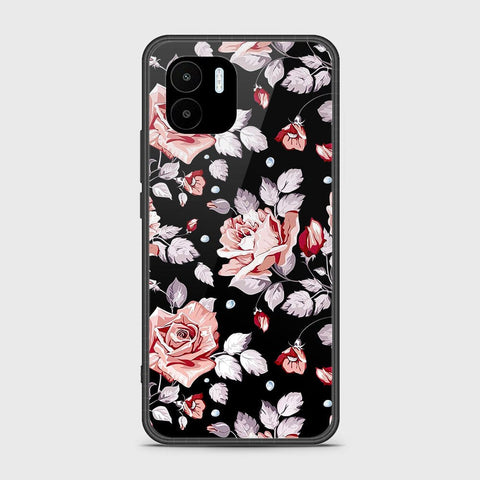 Xiaomi Poco C50 Cover - Floral Series - HQ Ultra Shine Premium Infinity Glass Soft Silicon Borders Case