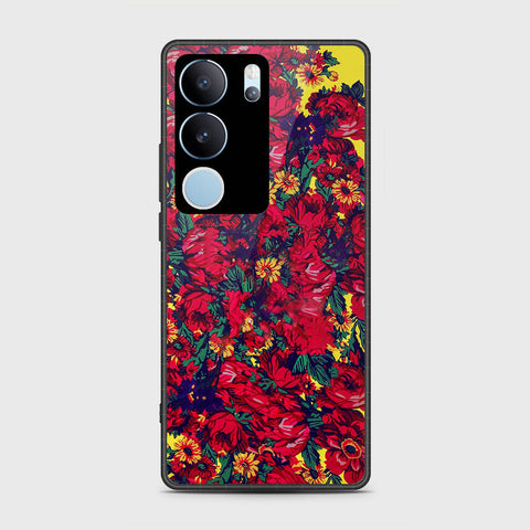 Vivo S17 Pro Cover- Floral Series - HQ Premium Shine Durable Shatterproof Case