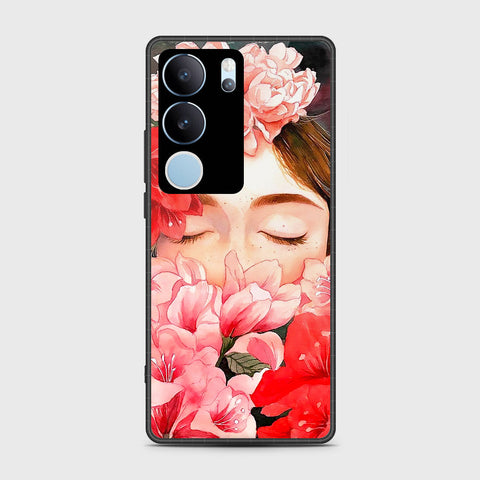 Vivo V29 Cover- Floral Series - HQ Premium Shine Durable Shatterproof Case