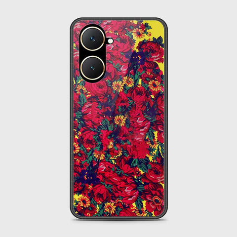 Vivo Y18 Cover- Floral Series - HQ Premium Shine Durable Shatterproof Case