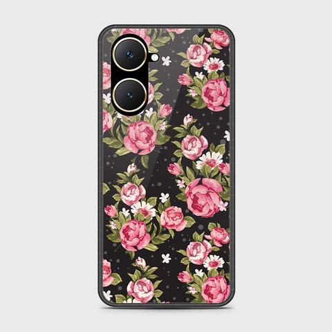 Vivo Y03 Cover- Floral Series - HQ Premium Shine Durable Shatterproof Case